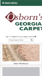Mobile Screenshot of osbornsgeorgiacarpet.com